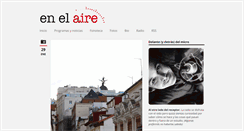 Desktop Screenshot of enelaire.javiercasal.com